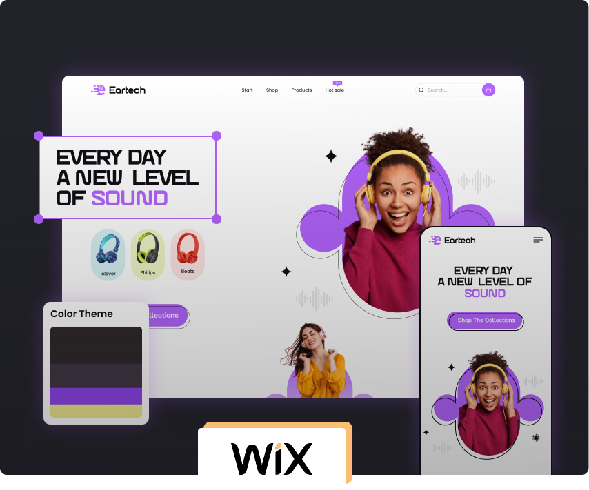 wix design and development