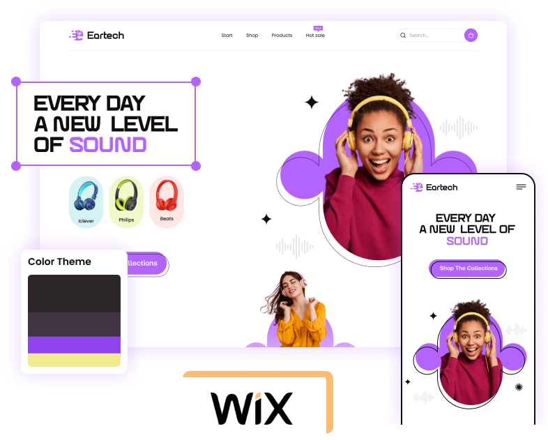 wix design and development