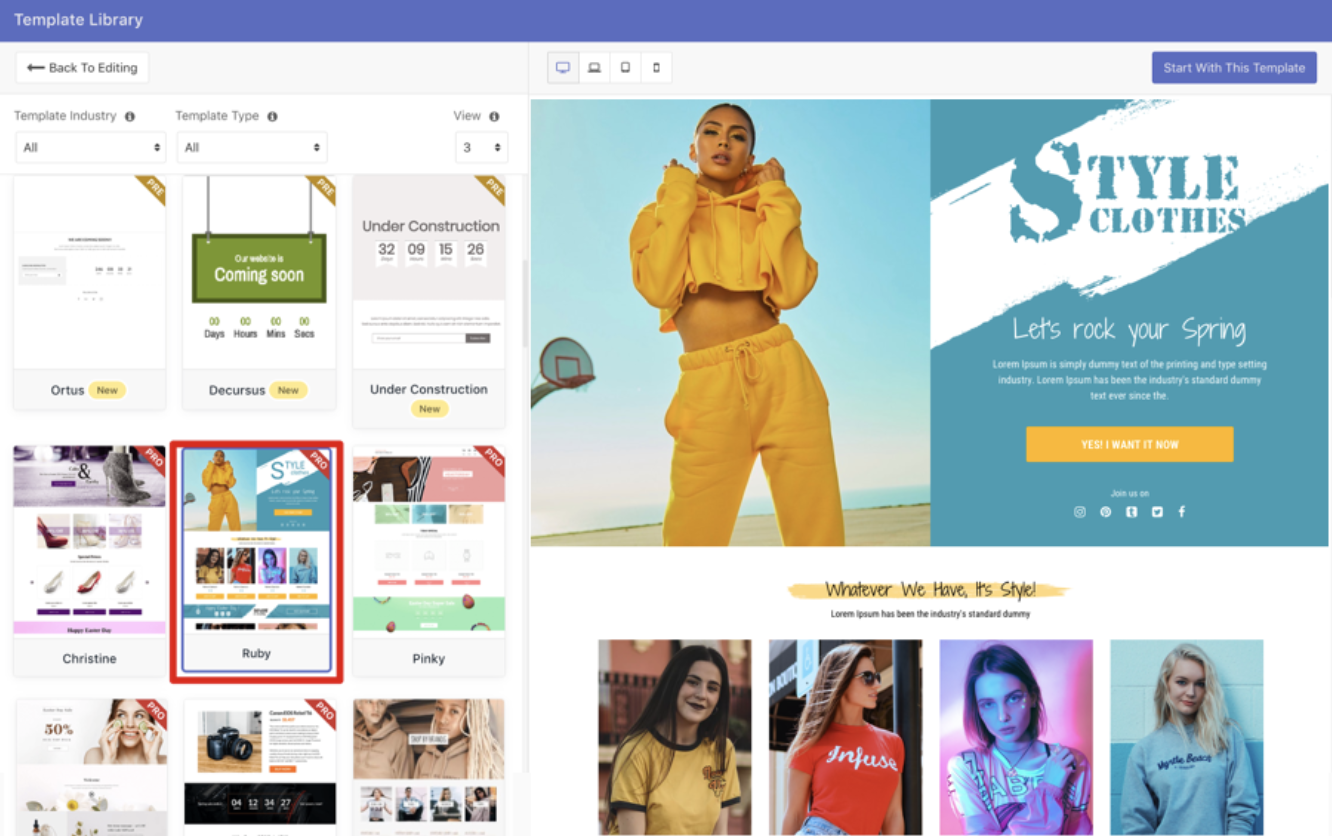 pagefly and wiser integration - page builder
