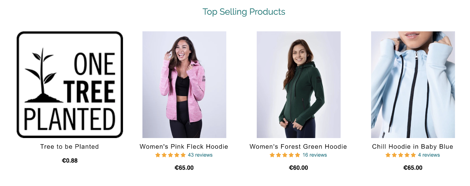 top selling product recommendations