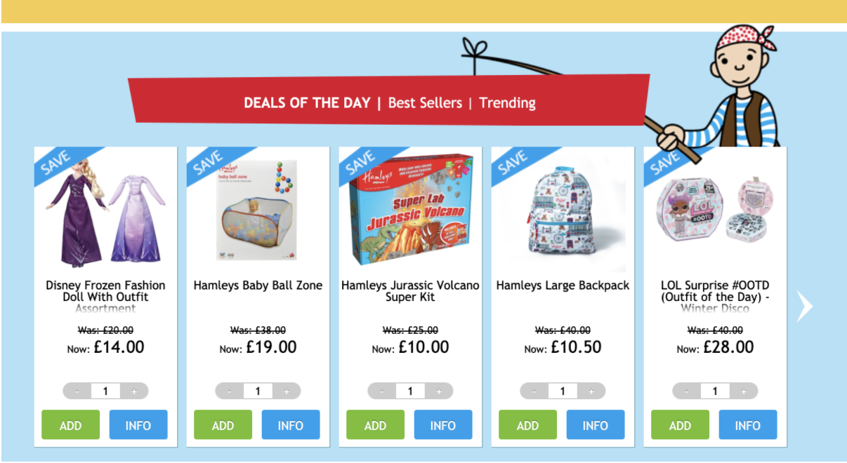 personalized product recommendations