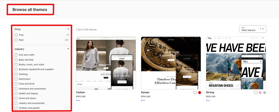 Best Shopify Themes