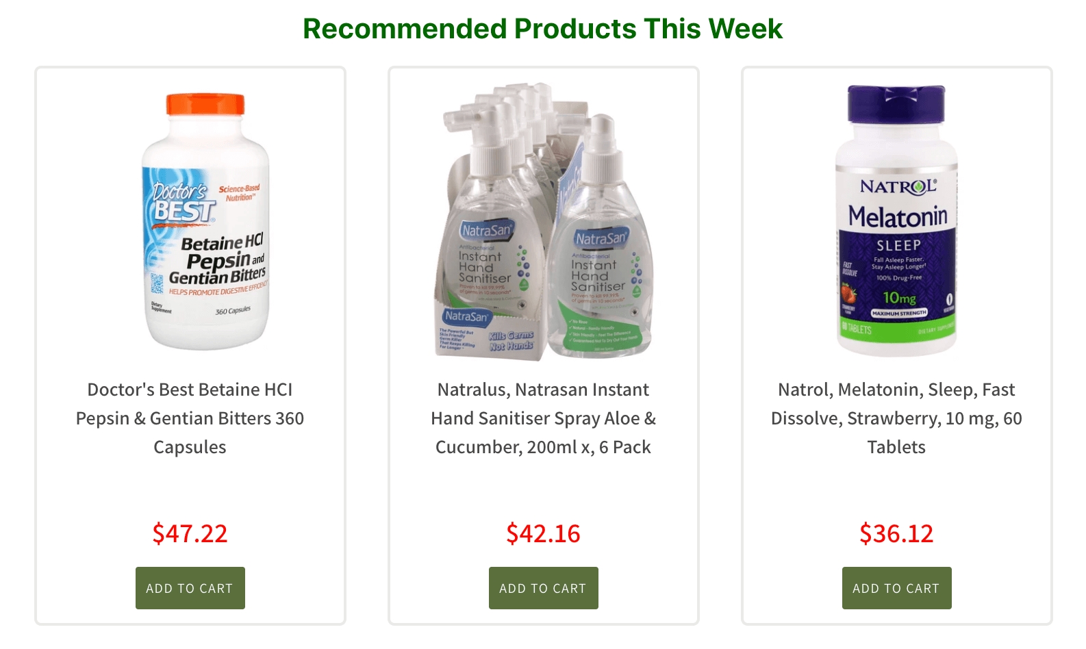 product recommendations wiser