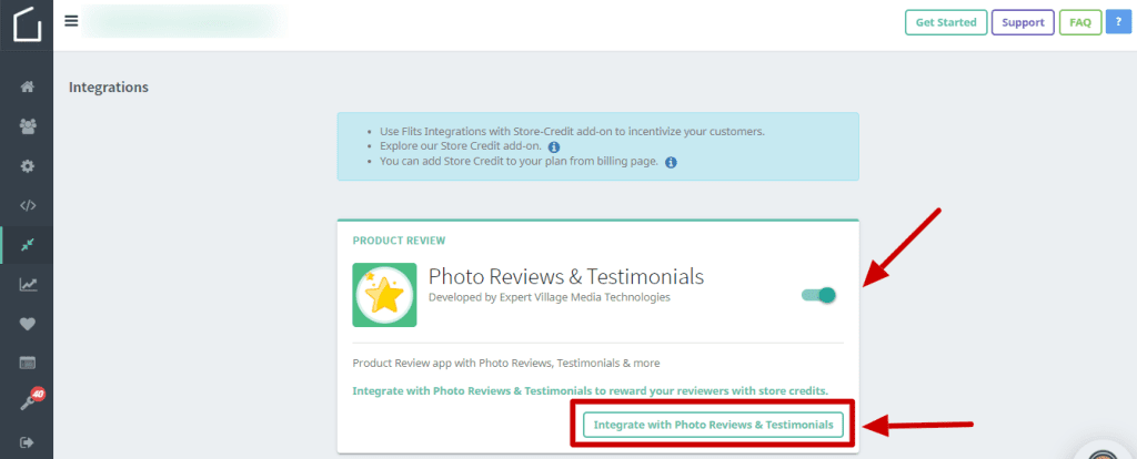 step 5 flits integration