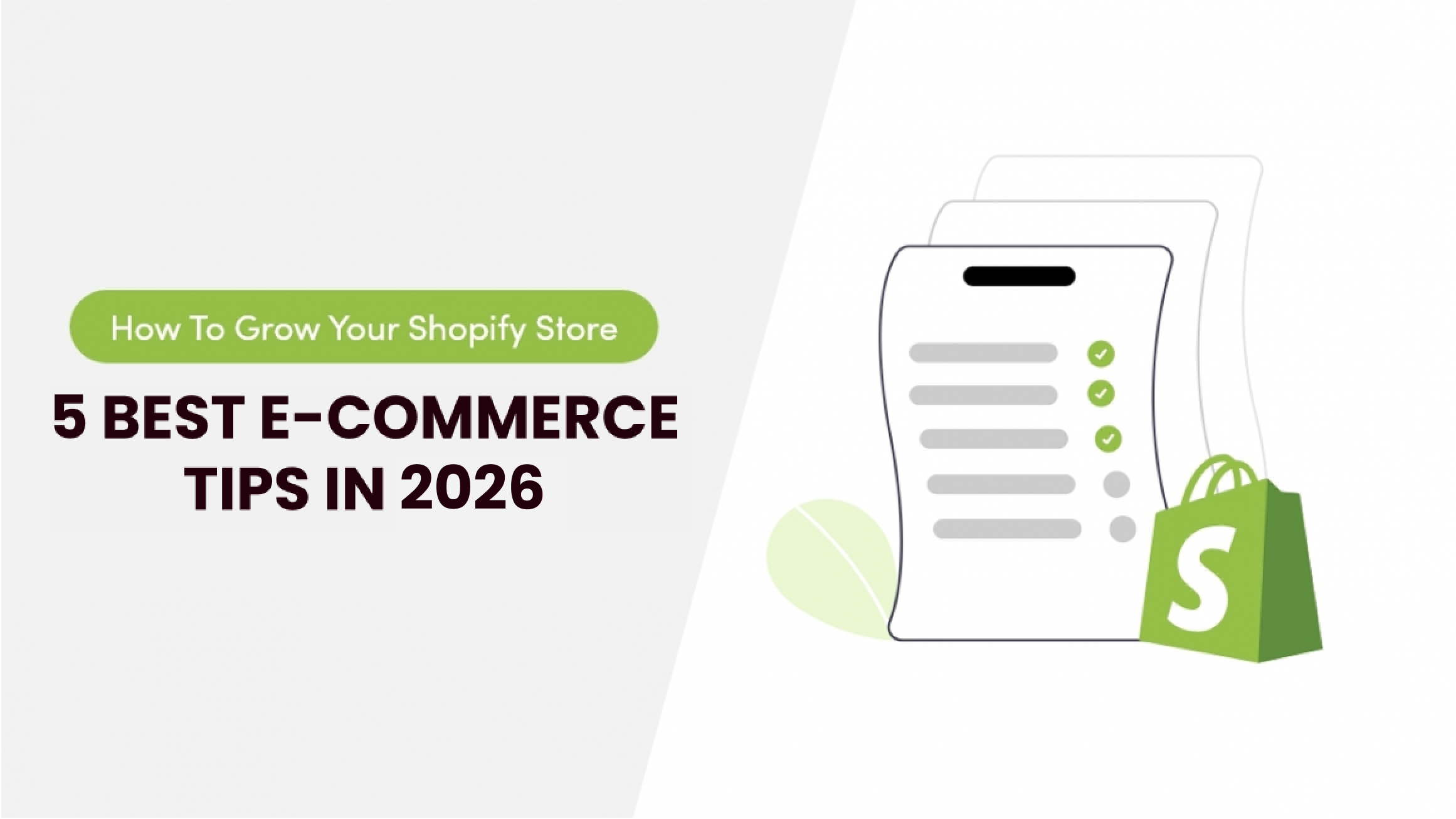 How To Grow Your Shopify Store – 5 Best E-Commerce Tips in 2026