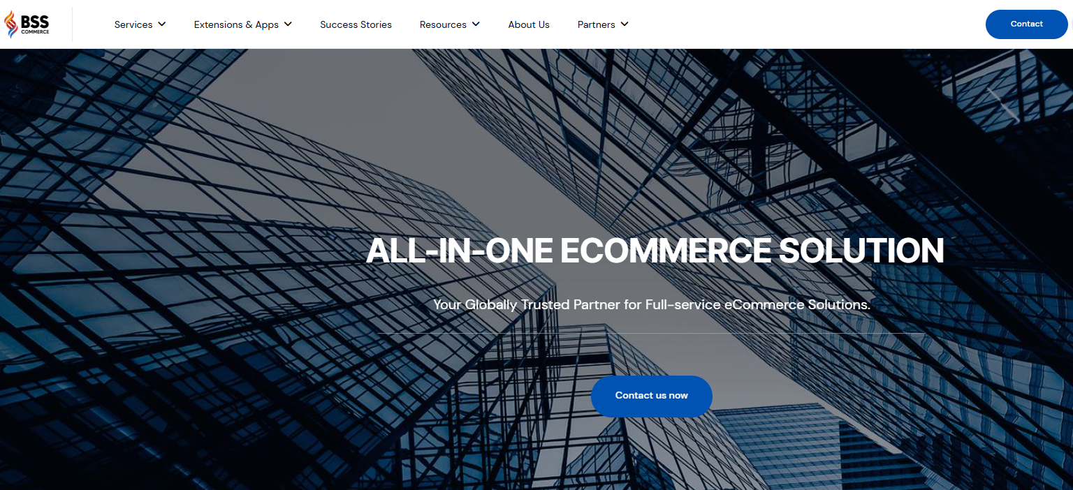 BSS-Commerce-home-page